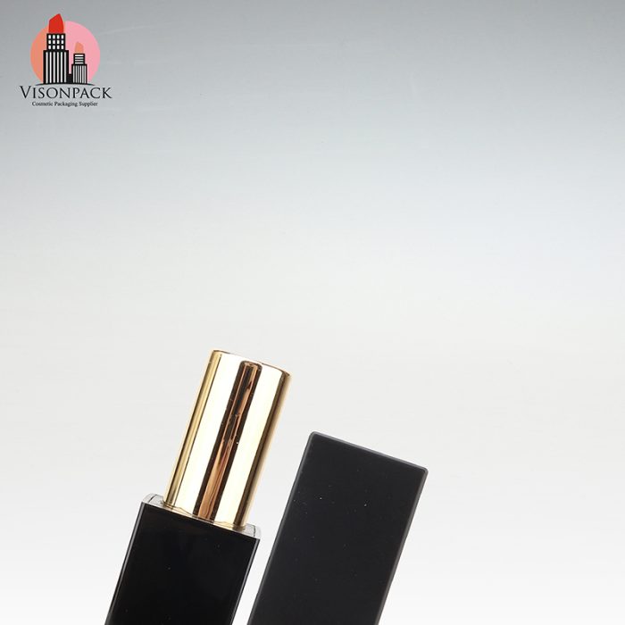 Black Square Cosmetic Magnetic Lipstick Tube Bulk Sale - LS131 - Image 3