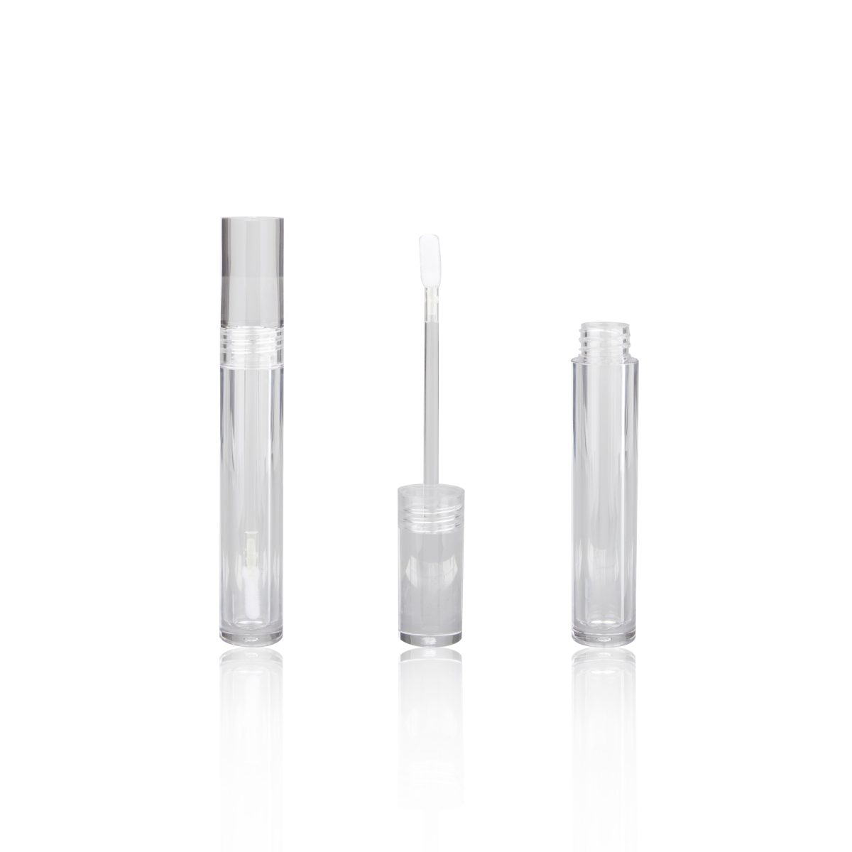 Empty Custom Cosmetics Packaging Clear Acrylic Lip Gloss Containers ...