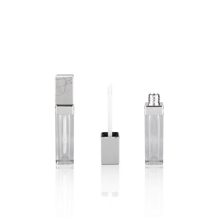 Custom Square Sliver Lip Gloss Tubes Liptint Bottle Lipgloss Packaging - LG128