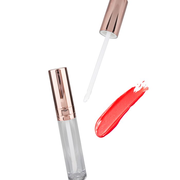 customize acceptable rose gold lip gloss tubes cosmetic packaging for lipgloss large size - LG069L - Image 5