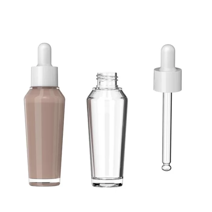 High Quality Custom Empty 30ml PETG Plastic Dropper Bottle for Liquid Foundation, Essential Oil - FD152 - Image 3