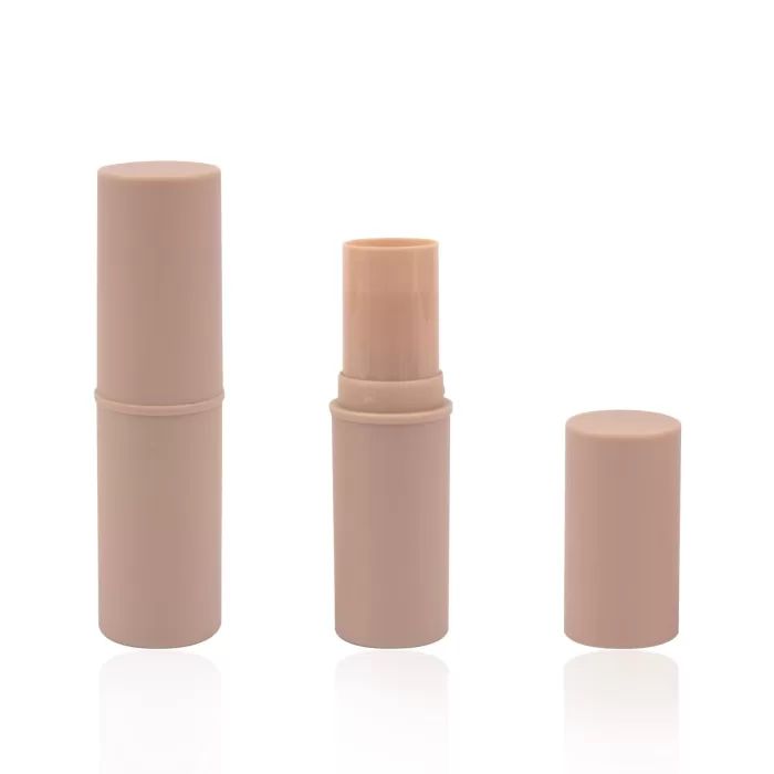 Custom Logo Cosmetic Black Nude 7.5g Foundation Stick Highlight Concealer Contour Tube Container - FT005