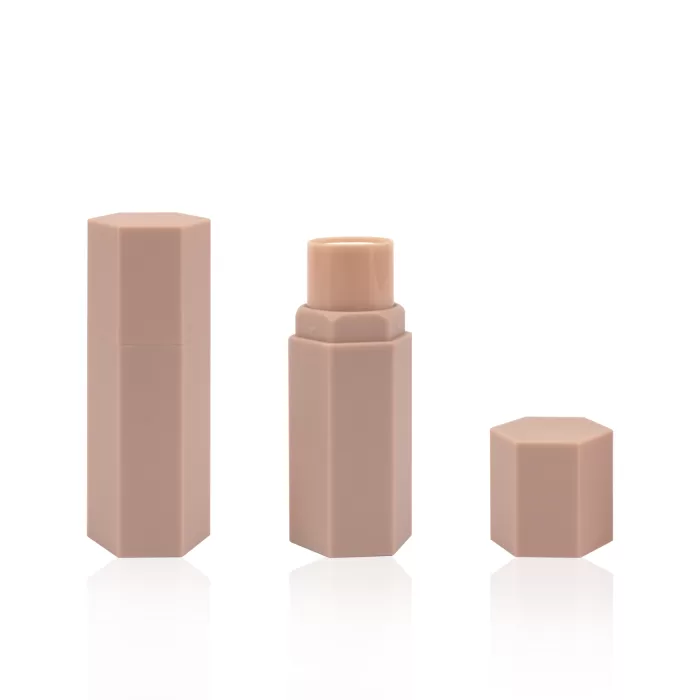 Custom Logo Cosmetic Black Nude 7.5g Foundation Stick Highlight Concealer Contour Tube Container - FT005 - Image 4