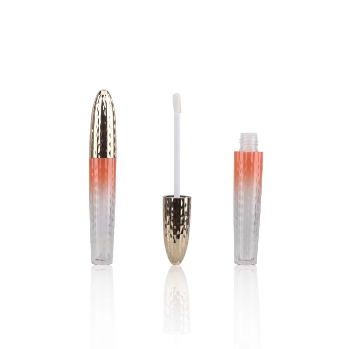 Empty Gold Twist Up Lip Gloss Pen Packaging Cosmetic Container 5ml 6ml 8ml Nail Oil Brush Tip - LG218 - Image 6