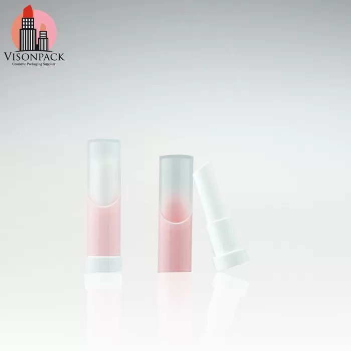 Custom Eco-Friendly Lip Balm Tubes 3g 5g Round Container Clear Top Black Cylinder Cosmetic Packaging - LS051 - Image 4