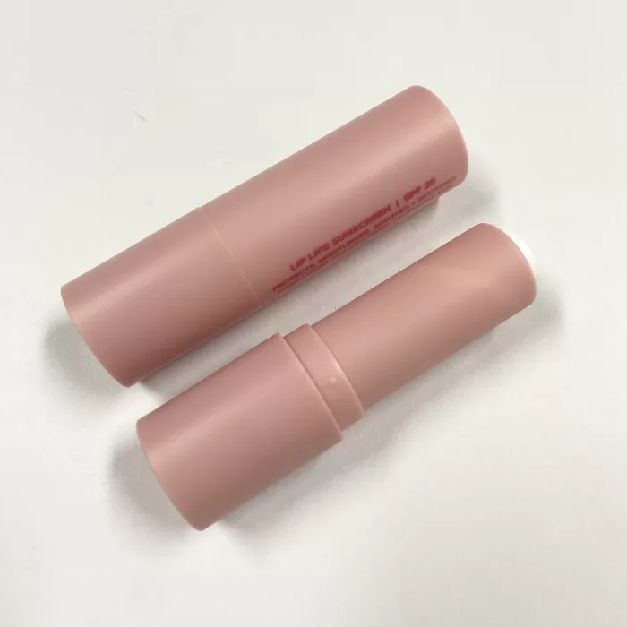 Eco Friendly Round Matte Pink Lip Balm Container Private Label Case With Custom Color - LS563 - Image 6