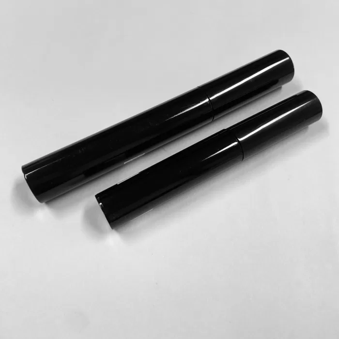 Custom OEM Black Round Lipgloss Tube 8ml Mascara Empty Cosmetic Packaging Private - MC140 - Image 2