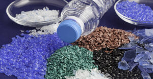 plastic material for cosmetic packaging